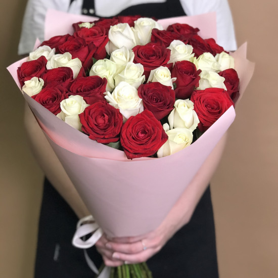 Букеты из роз Букет 41 роза (60 см)